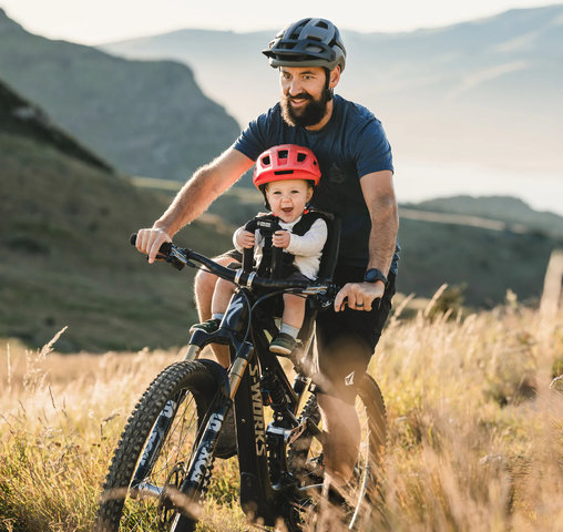Shotgun Pro EVO Front-Kindersitz für MTB - black