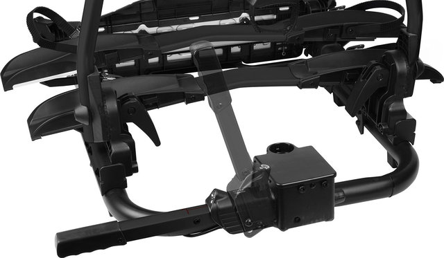 Eufab TECDC1+ Bike Rack for Trailer Hitch - black-black