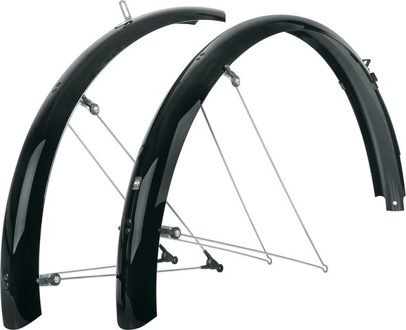 SKS Set de guardabarros RD+RT Bluemels Basic - negro-brillante | 65 mm / 27,5" - 29"