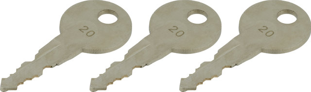 XLC Ersatzschlüssel VC-X25 für Heckträger Azura - universal/Nr. 20