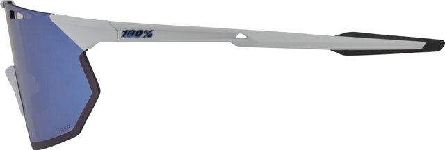 100% Hypercraft SQ Hiper Glasses - soft tact white | hiper blue multilayer mirror