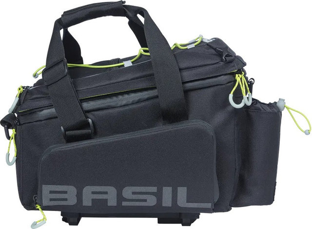 Basil Trunk bag XL Pro MIK - black lime/36 l