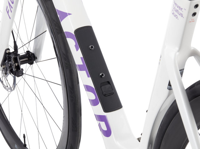 Factor MONZA Force PM Carbon Road Bike 28" - white-purple/28"/M/48 mm