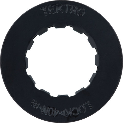 Tektro Anillo de bloqueo SP-TR50 Disc Center Lock con dentado interno - negro