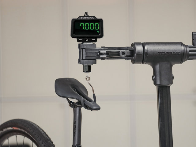 Topeak Báscula digital Team Issue de bicicleta - negro