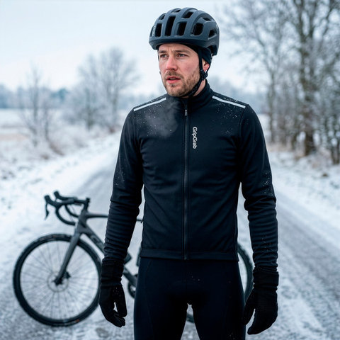 GripGrab RIDE Winter Jacke - black | S
