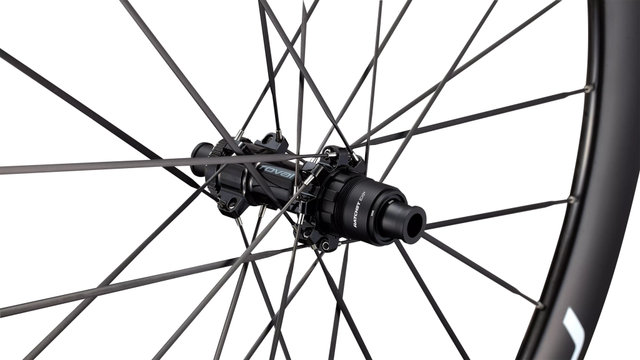 Specialized Roval Rapide CLX III Carbon Disc Centre-Lock 28" wheel - gloss carbon gloss white team | rear wheel only | 28" | rear wheel only | SRAM XDR | 142 mm