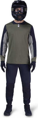 Fox Head Defend LS Jersey - olive green/S