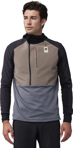 Fox Head Defend Thermal Hoodie Modell 2025 - ash/M