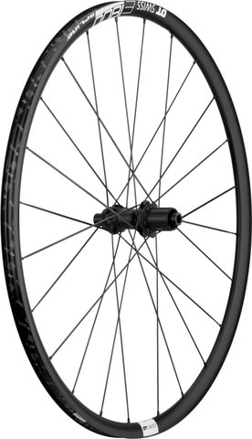 DT Swiss Juego de ruedas E 1800 SPLINE 23 Disc Center Lock 28" - schwarz | 142 mm | 100 mm | 28" | Shimano carretera | 100 mm | 100 mm | 142 mm