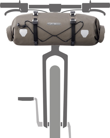 ORTLIEB Handlebar-Pack Flex handlebar bag - dark sand/15 l