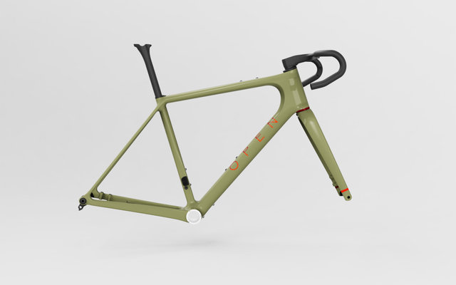 OPEN Kit Cadre en Carbone U.P. 2.0 Fourche Aero 28" - farn | M | 28" | 380 mm / 95-110 mm