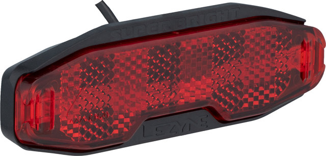 Lezyne Super Bright E12 LED E-Bike Rear Light - StVZO Approved - black