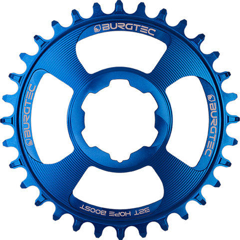 Burgtec Hope Boost Direct Mount Thick Thin Chainring - deep blue/32 