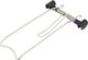 Racktime Clapet à Ressort Clamp-it Shine/Stand-it/Add-it/Tour-it/Fold-it/Top-it - argenté