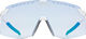 uvex uvex pace stage V lunettes de sport - black mat/mirror blue