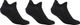 GripGrab Classic No Show Summer Socks 3-Pack - black/41 - 44
