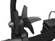 Eufab TECDC1+ Bike Rack for Trailer Hitch - black-black