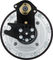 Rohloff Speedhub 500/14 CC cierre rápido 135 mm buje de cambio - plata-anodizado/Typ 8, 36 agujeros