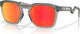 Oakley HSTN SQ Sun Glasses - matte grey smoke | prizm ruby