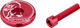 Chromag Top Cap Ahead Kappe - red