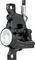 Magura MT4 eSTOP Carbotecture Disc Brake - polished black anodized/Set/Flip-Flop (non-side-specific)