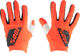 100% Ridefit Full Finger Gloves - fluo orange | XL