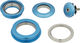 Chris King Juego de dirección InSet i2 ZS44/28,6 - ZS56/40 GripLock - matte turquoise/1 1/8" - 1,5" tapered/ZS44/28,6 - ZS56/40