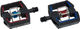 crankbrothers Pédales à Clip Mallet DH Superbruni Edition - black-red-blue