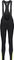 GORE Wear Culotes con tirantes para damas Swiftride Thermo Bib Tights+ - black-neon yellow/M