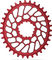 absoluteBLACK Oval Kettenblatt für SRAM Direct Mount 0 mm Offset - red | 30 Z | 30