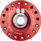 SON 28 12 Disc Center Lock hub dynamo - red/32 hole