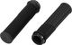 Peaty's Monarch Grips Mushroom Lock-On Handlebar Grips - black/thin