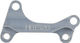 Hope Scheibenbremsadapter für 180 mm Scheibe - silver/VR IS auf IS