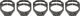 Ritchey Switch 1,5" Spacer Set - black