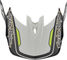 Troy Lee Designs Spare Visor for D4 Composite MIPS Helmets - reverb white-blue/universal