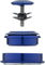 Chris King Juego de dirección InSet i2 ZS44/28,6 - ZS56/40 GripLock - navy/1 1/8" - 1,5" tapered/ZS44/28,6 - ZS56/40