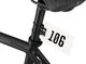 3min19sec Race Number Holder - black