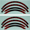 NEWMEN Felgen Decal Kit A.35 - red/27,5"