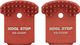 Kool Stop Disc Aero-Kool Brake Pads for Formula - organic - aluminum/Organic