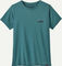 Patagonia T-Shirt pour Dames Capilene Cool Daily Graphic - 73 skyline-wetland blue x-dye/L