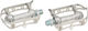 MKS SYLVAN ROAD Plattformpedale - silber