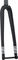 Columbus Fourche Futura Gravel Carbone - mat black/1 1/8" - 1 1/4" tapered/28"/Axe Traversant 12 mm/100 mm/47 