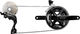 Shimano 105 R7100 Gruppe 2x12 34-50 - schwarz/Anlöt/172,5 mm/Shimano Road/11-34/Shimano Road/ohne