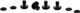 OAK Components Juego de tornillos de titanio para SRAM Bleedport Mineral Oil - black-titanium