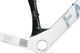 Factor OSTRO V.A.M. Disc T47a Shimano pearl white-chrome Carbon Rahmenkit - pearl white-chrome/54 cm, 110 mm x 38 cm, SB 0 mm