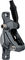 SRAM Freno de disco hidráulico Force - black-grey/Rueda delantera/Izquierdo (específico de lado)