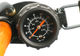 SKS Rennkompressor Floor Pump with E.V.A. Head - orange