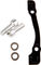 Hope Scheibenbremsadapter für 140 mm Scheibe - black/140 mm/Postmount