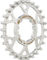 Gates CDX Rear 9-Spline Belt Drive Sprocket - silver/26 